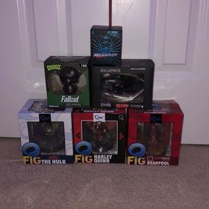 Q Fig and other action figures